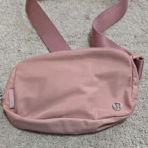 lululemon athletica Blush Pink Crossbody Bag